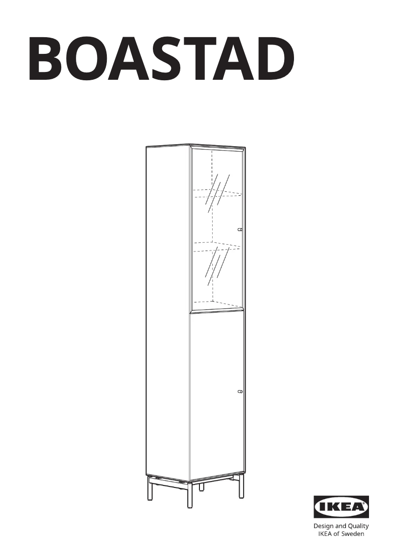 Página 1 del manual Manual de usuario Ikea BOASTAD 505.070.06