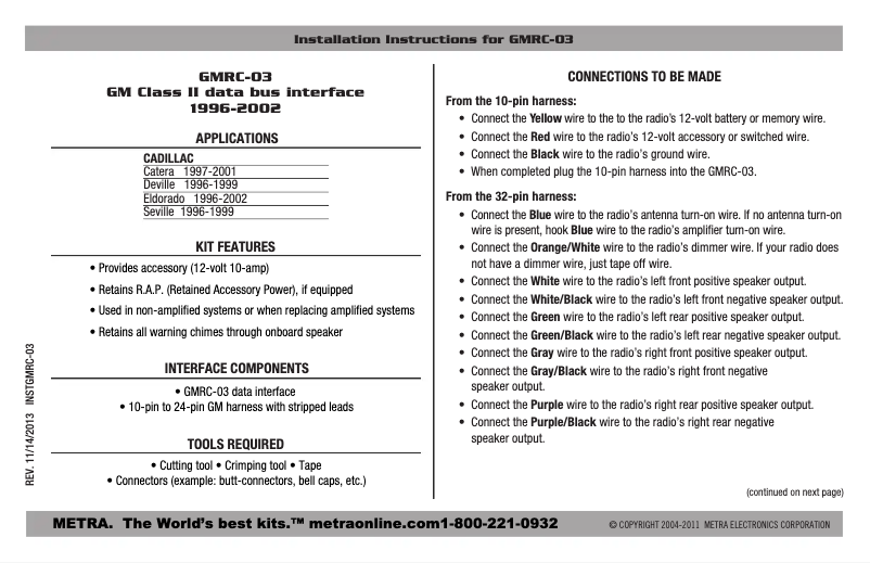 Página 1 del manual Manual de usuario AXESS GMRC-03
