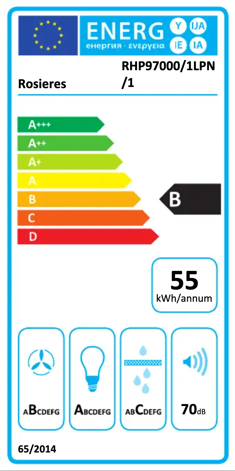 Image de la première page du manuel de l'appareil RHP97000/1LPN/1