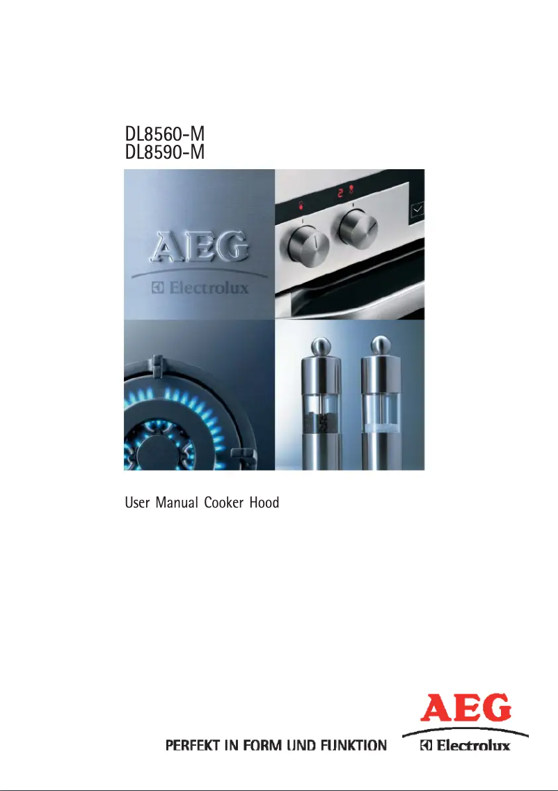 Imagen de la primera página del manual del dispositivo DL8560-M