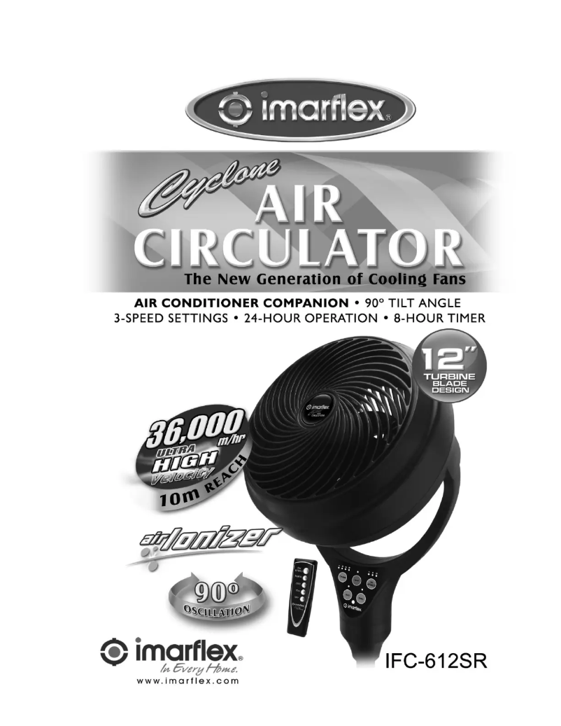 Page 1 of the manual User Manual Imarflex IFC-612SR