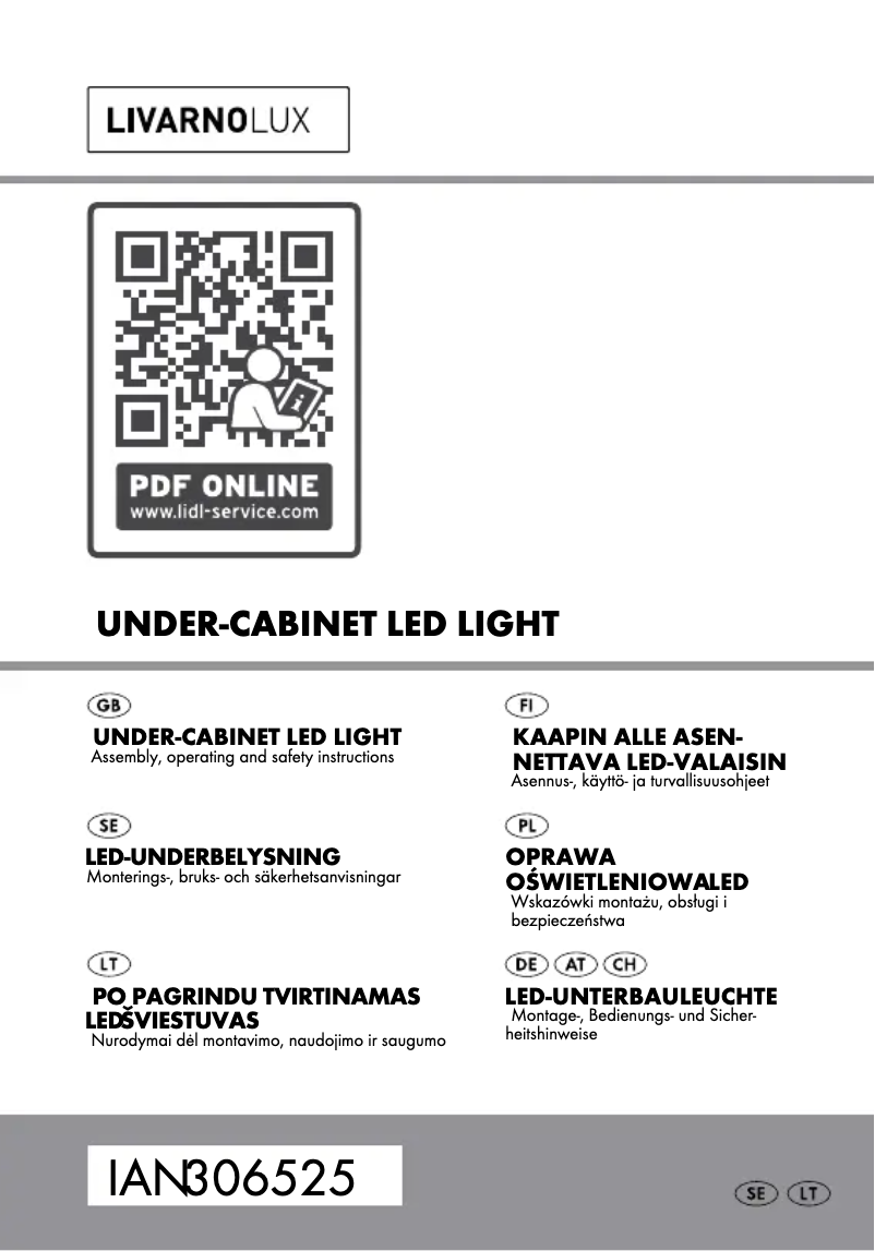 Image de la première page du manuel de l'appareil HG04436A