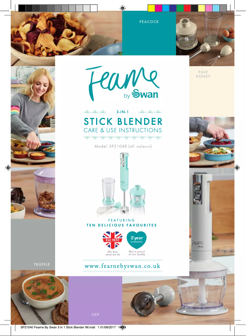 Página 1 del manual Manual de usuario Swan SP21040HON