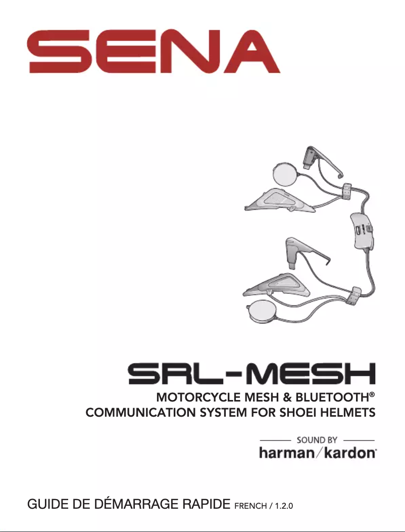 Page n°1 - Guide de démarrage rapide Sena SRL-MESH