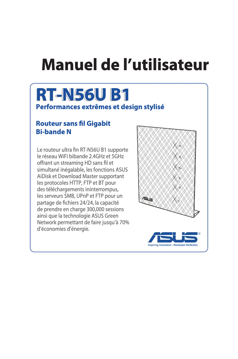 Page n°1 - Manuel utilisateur Asus RT-N56U B1