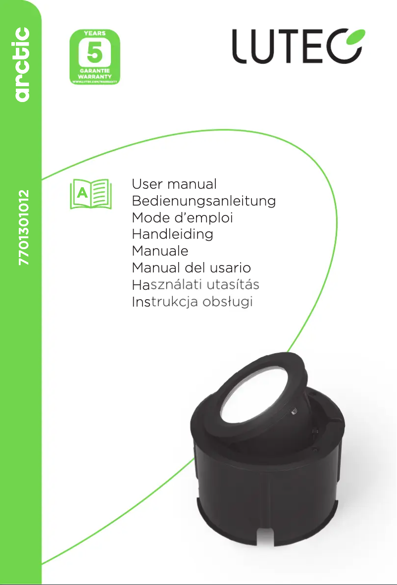 Image de la première page du manuel de l'appareil Arctic