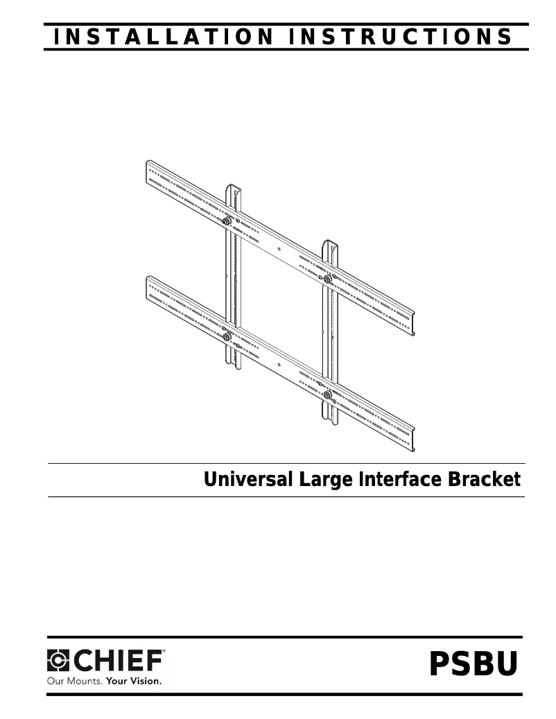 Page n°1 - Manuel utilisateur Chief PSBUB
