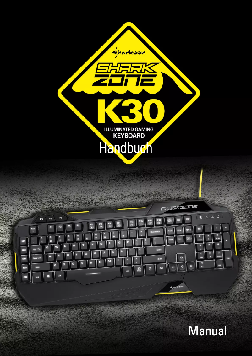 Image de la première page du manuel de l'appareil Shark Zone K30