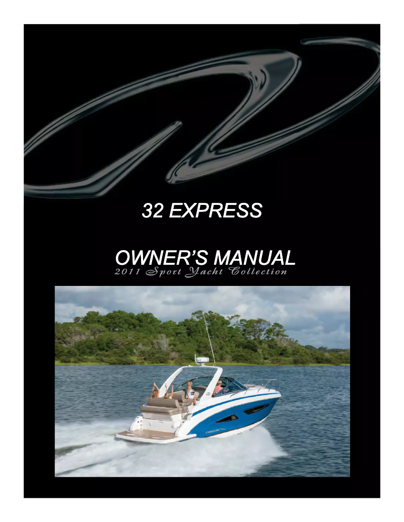 Page n°1 - Manuel utilisateur Regal 32 Express