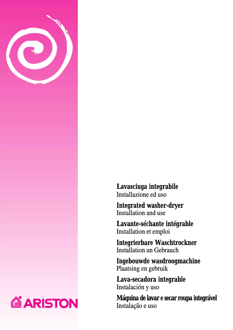 Page n°1 - Manuel utilisateur Ariston Thermo CD 12 TX