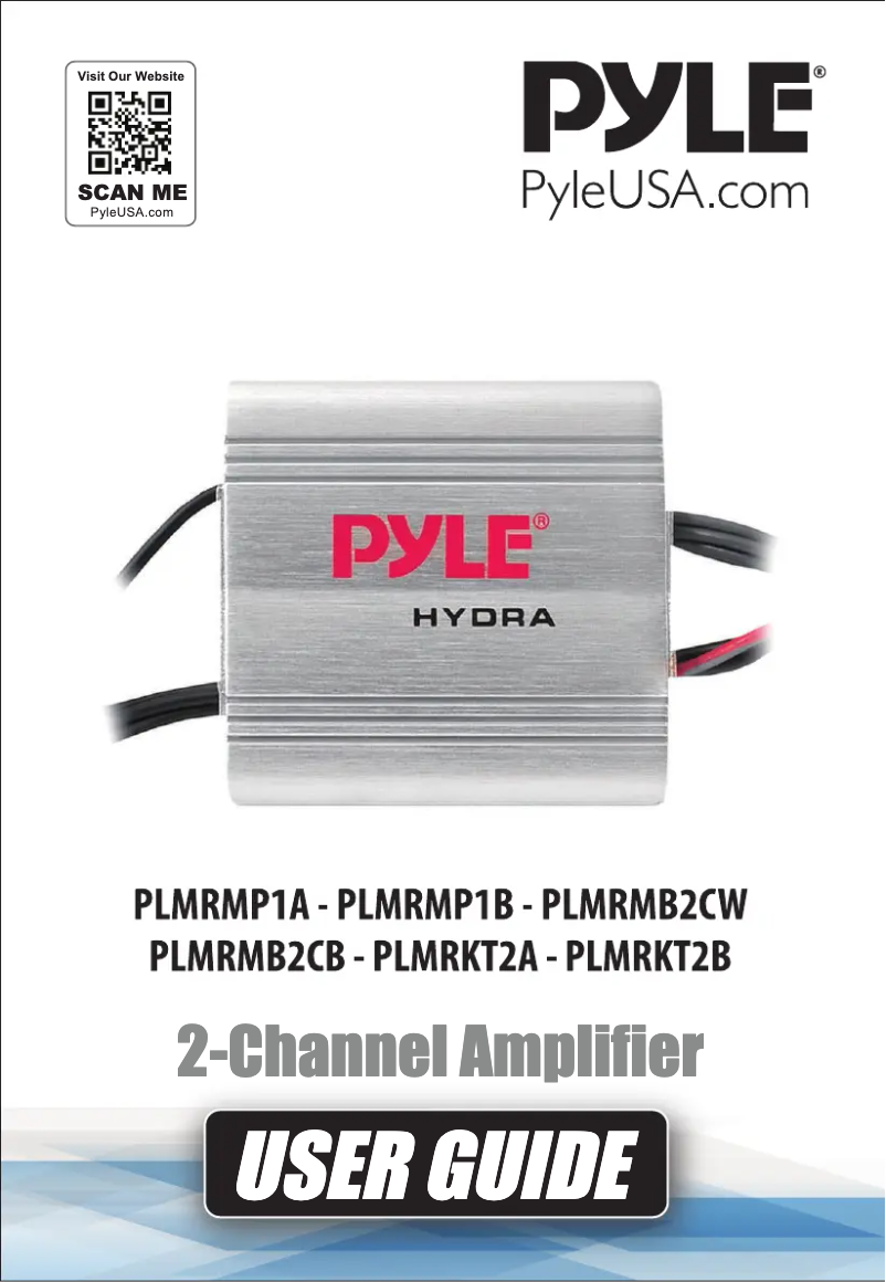 Page n°1 - Manuel utilisateur Pyle PLMRMB2CW