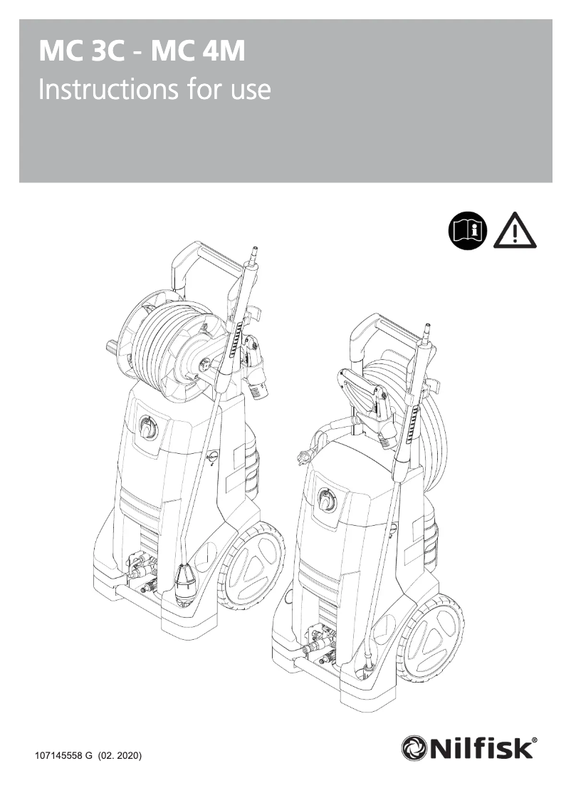 Página 1 del manual Manual de usuario Nilfisk MC 3