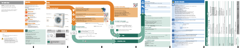 Image de la première page du manuel de l'appareil WD12H420EP