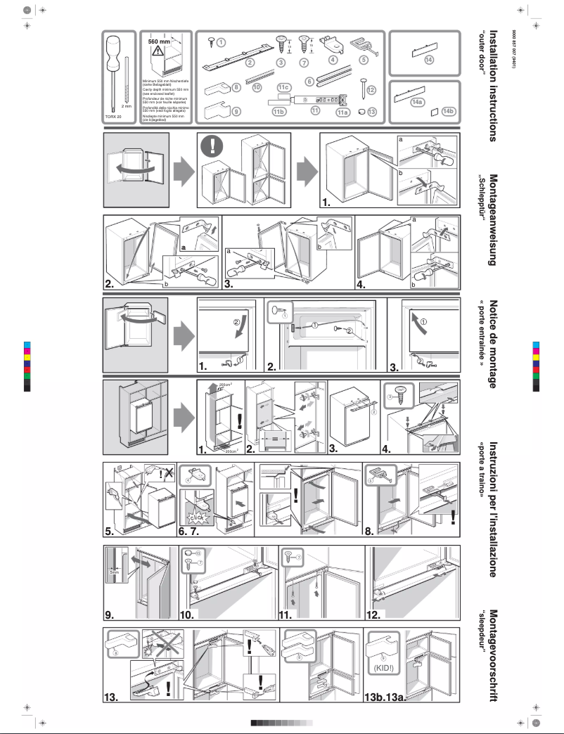 Page n°1 - Manuel utilisateur Constructa CK60330