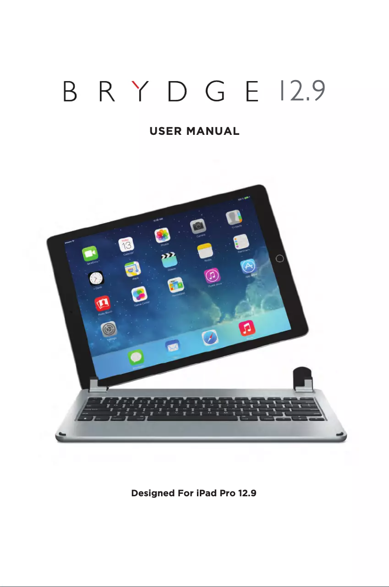 Page 1 de la notice Manuel utilisateur Brydge BRY6011