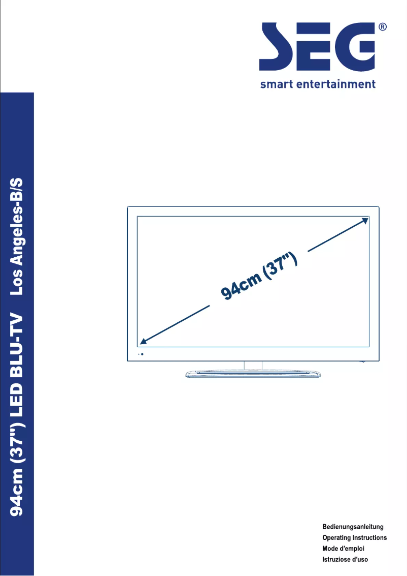 Image de la première page du manuel de l'appareil Los Angeles-B