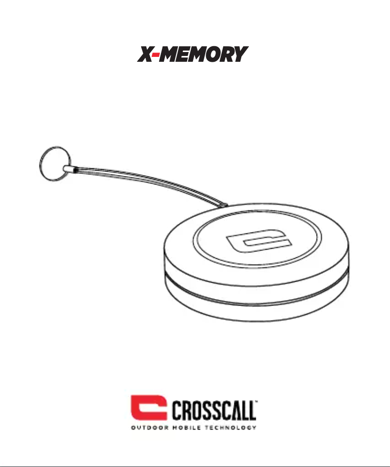 Page n°1 - Manuel utilisateur Crosscall X-MEMORY