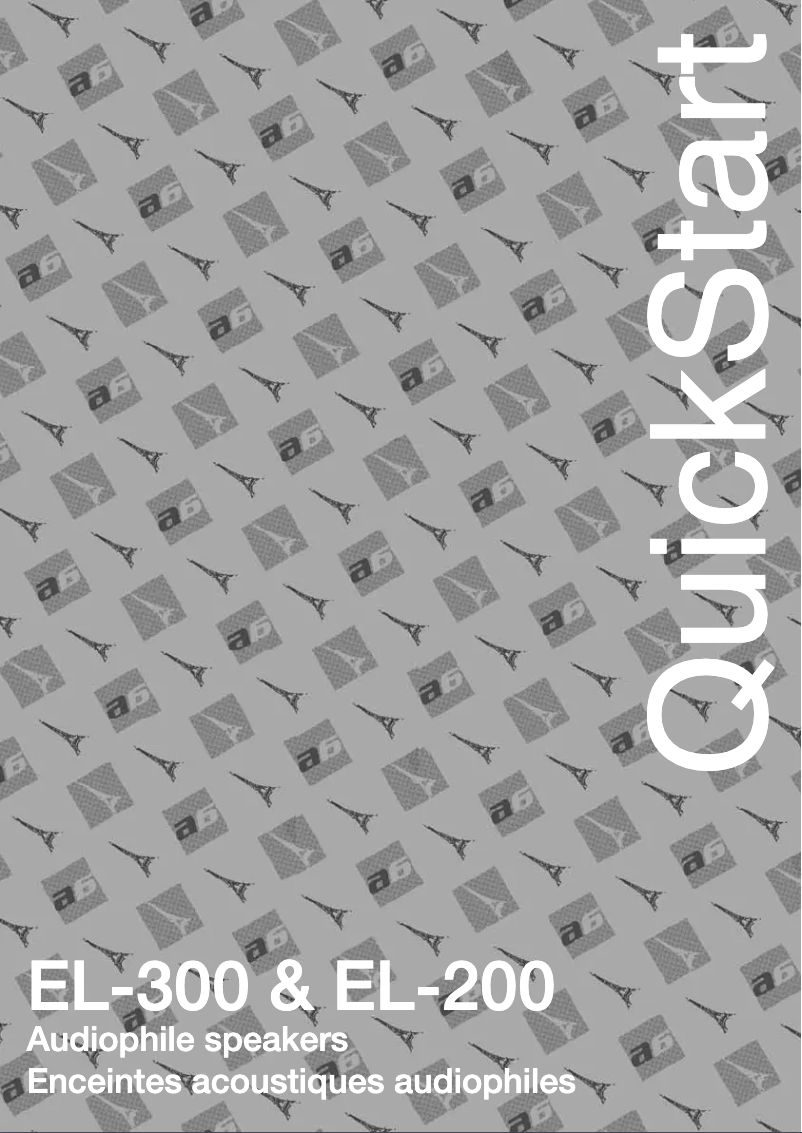 Page 1 de la notice Manuel utilisateur Advance Acoustic EL-200