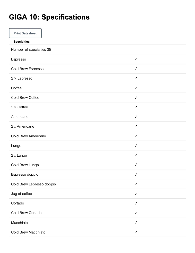 Image de la première page du manuel de l'appareil GIGA 10