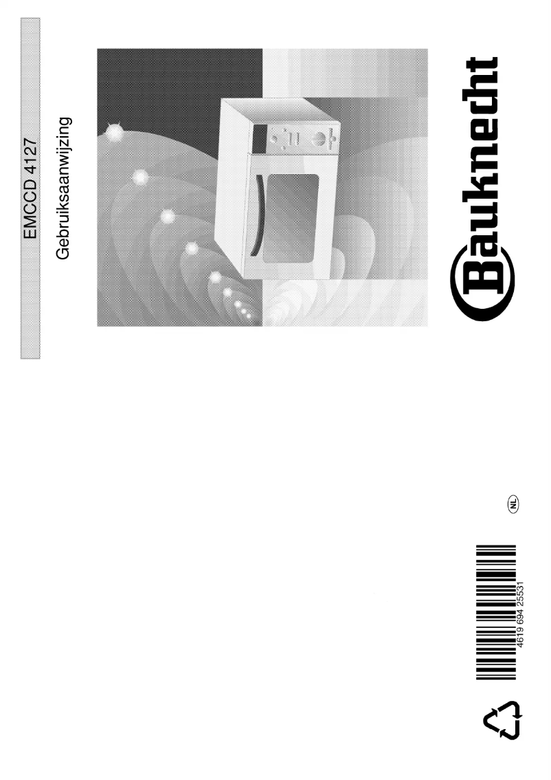 Page 1 de la notice Manuel utilisateur Bauknecht EMCCD4127 1