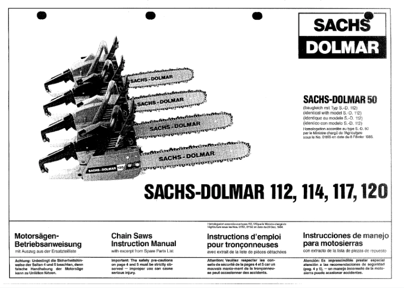 Image de la première page du manuel de l'appareil 114