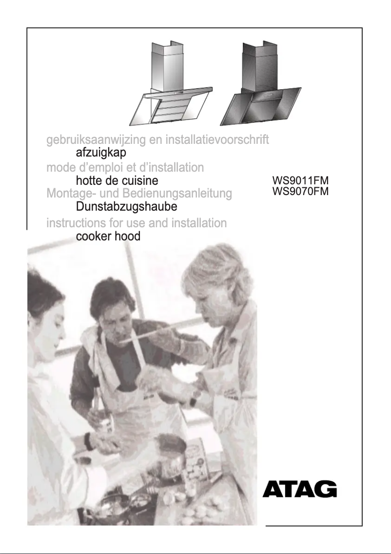 Page 1 de la notice Manuel utilisateur Atag WS9011FM