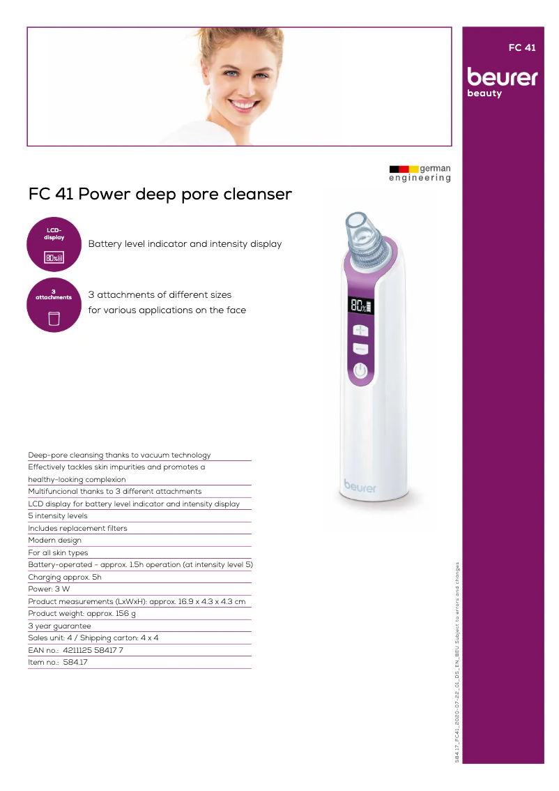 Image de la première page du manuel de l'appareil FC 41