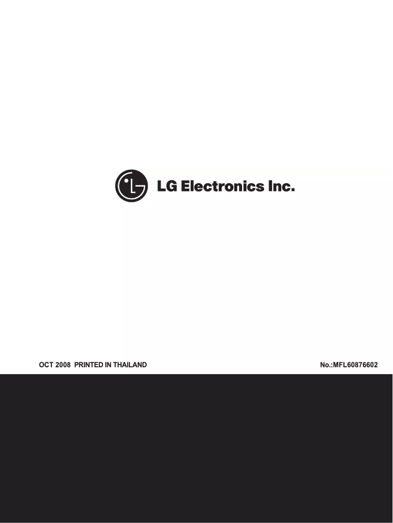 Página 1 del manual Manual de usuario LG WF-T1051TP