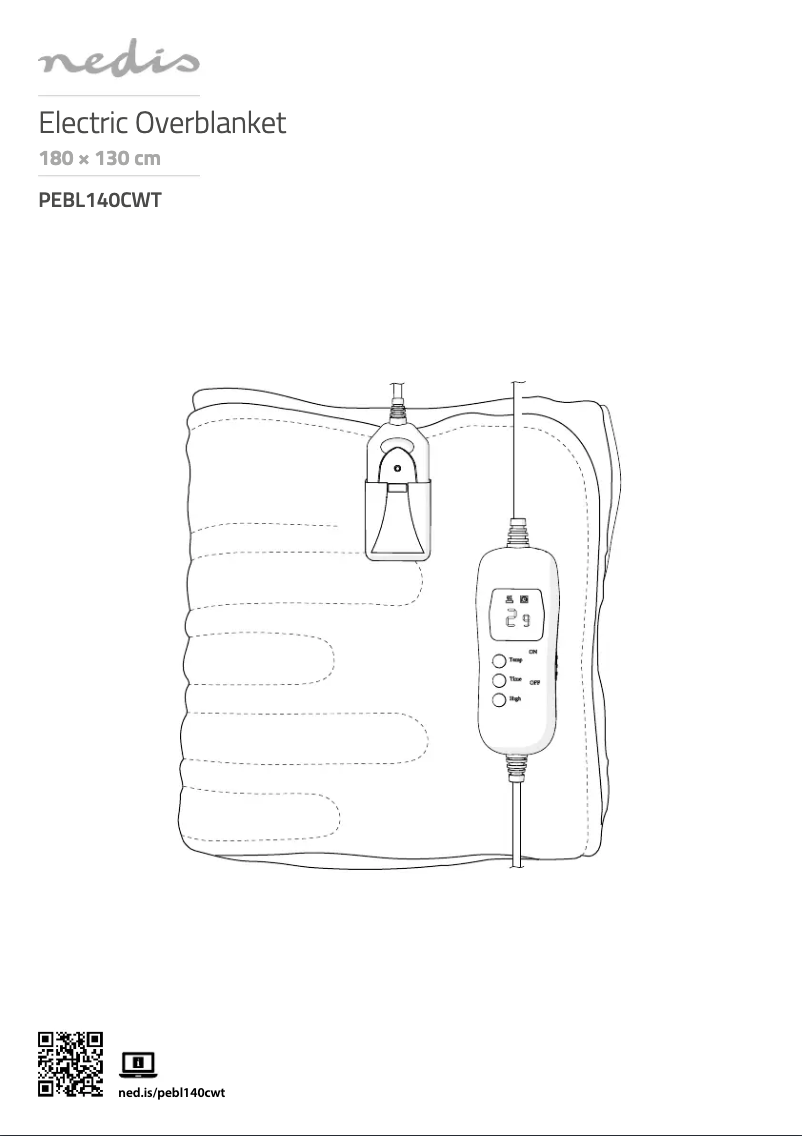 Page 1 de la notice Manuel utilisateur Nedis PEBL140CWT