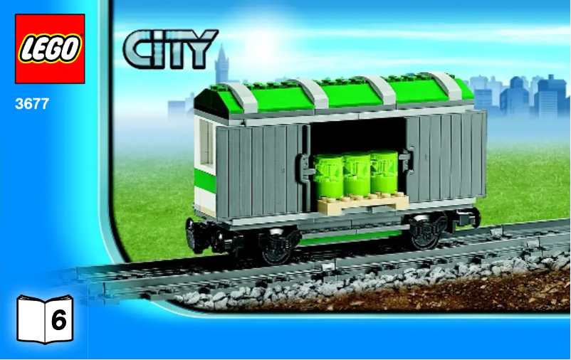 Page n°1 - Manuel utilisateur Lego City 3677
