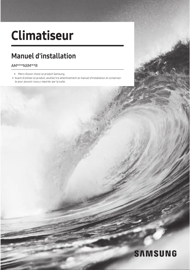 Page n°1 - Manuel utilisateur Samsung AM060NXMDER