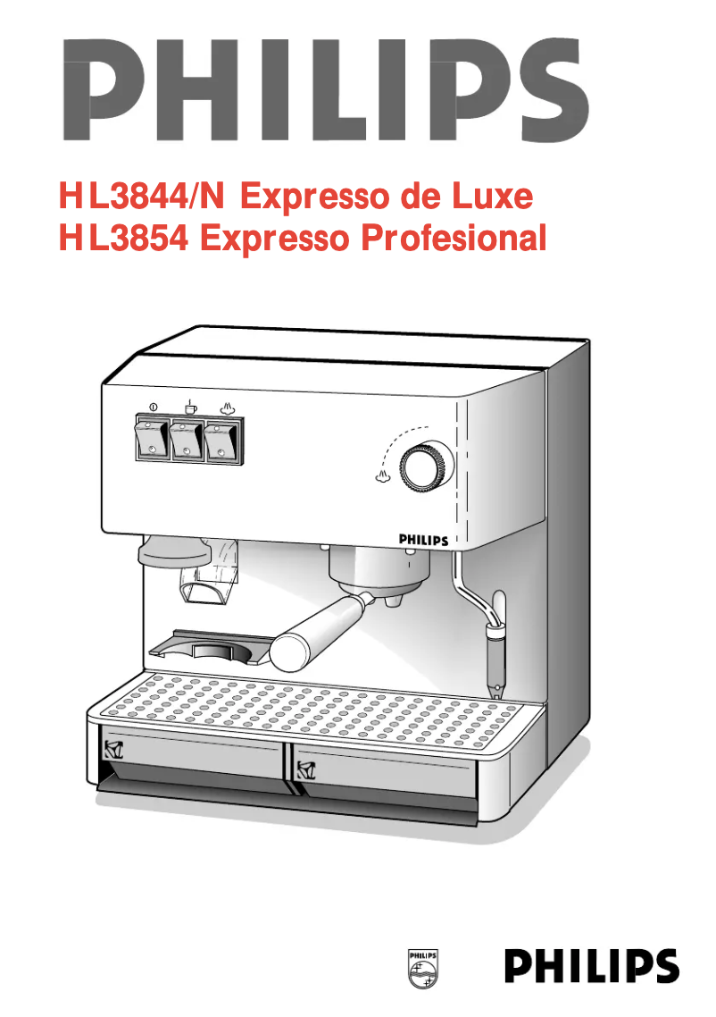 Página 1 del manual Manual de usuario Philips HL3844