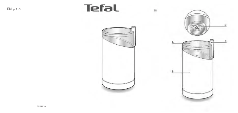 Image de la première page du manuel de l'appareil GT2038