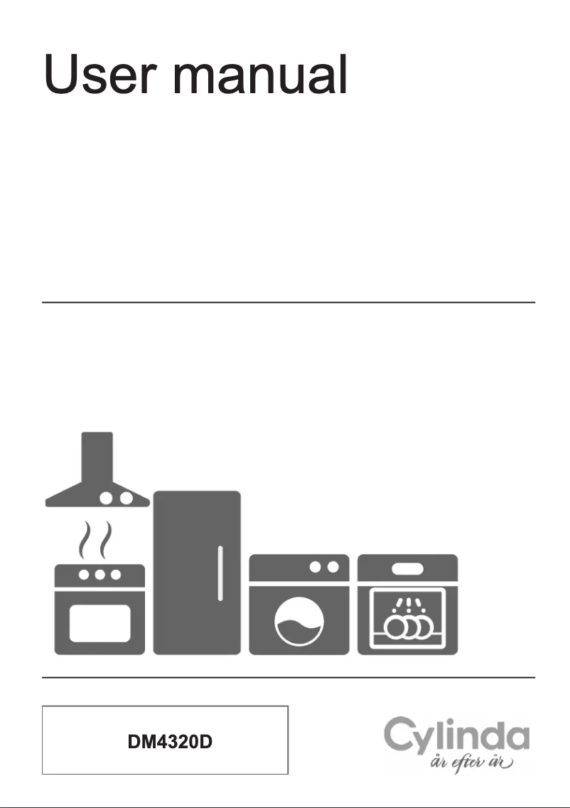 First page image of the manual for DM 4320 D