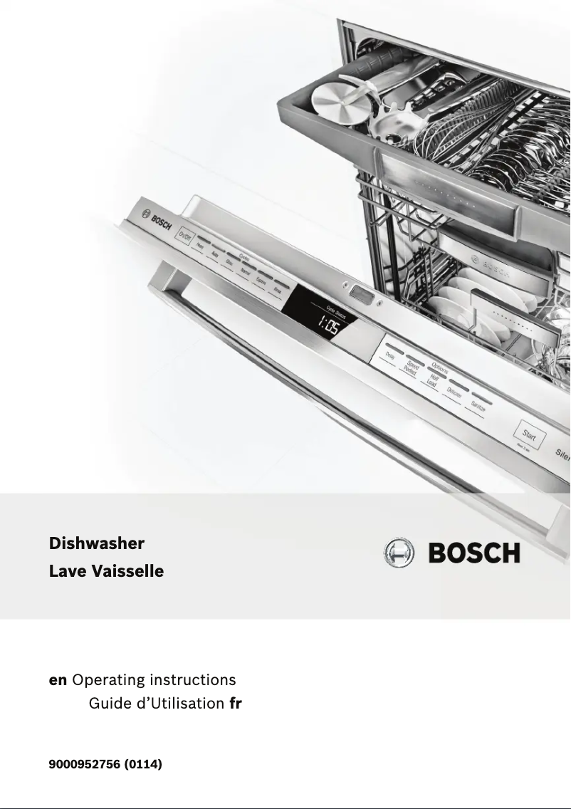 Page n°1 - Manuel utilisateur Bosch SHE53T52UC