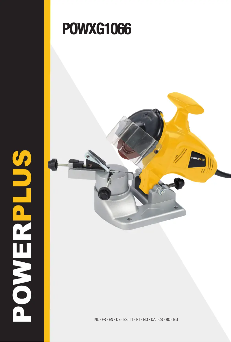 Image de la première page du manuel de l'appareil POWXG1066