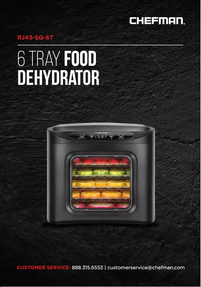 Image de la première page du manuel de l'appareil RJ43-SQ-6T