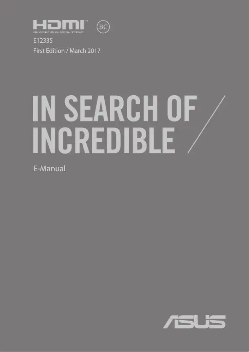 Image de la première page du manuel de l'appareil VivoBook X409