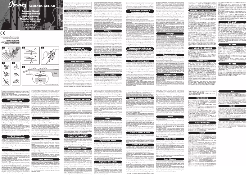 Image de la première page du manuel de l'appareil Artwood AW400LCE