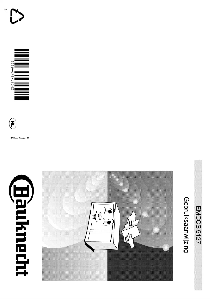 Page 1 de la notice Manuel utilisateur Bauknecht EMCCS 5140 AL