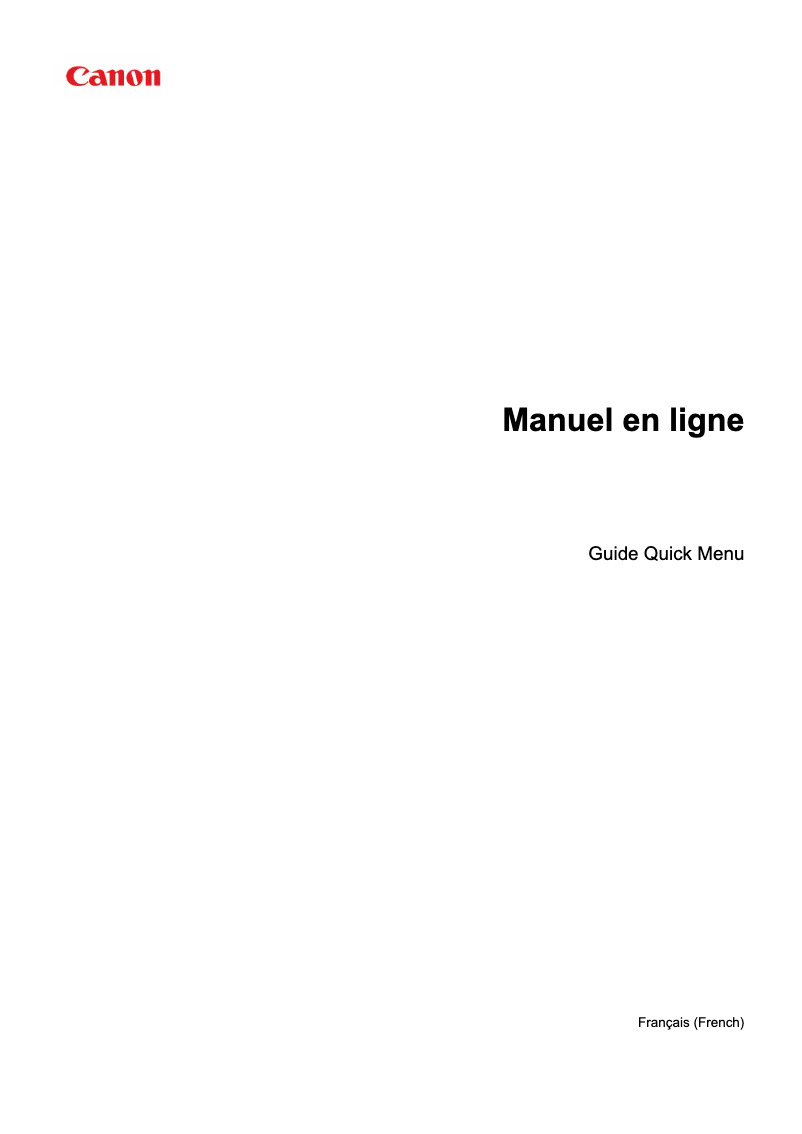Image de la première page du manuel de l'appareil PIXMA MG2450