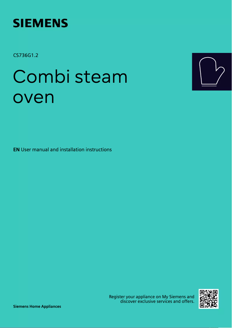 Image de la première page du manuel de l'appareil CS736G1B2