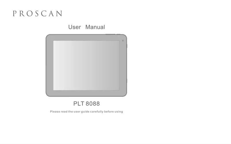 Image de la première page du manuel de l'appareil PLT8088