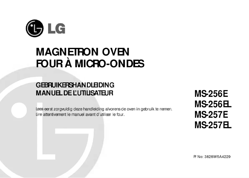 Página 1 del manual Manual de usuario LG MS-257EL