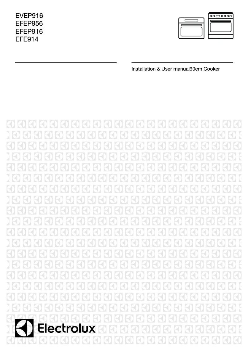 Image de la première page du manuel de l'appareil EFEP916DSD