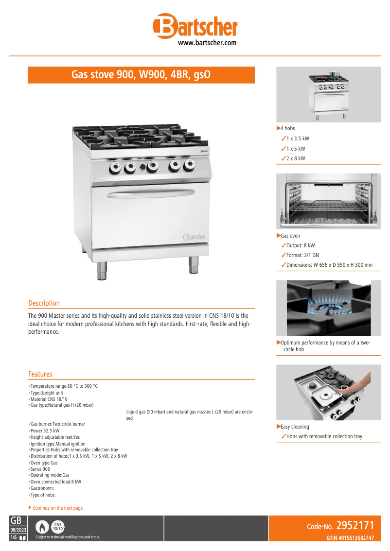 Image de la première page du manuel de l'appareil 2952171