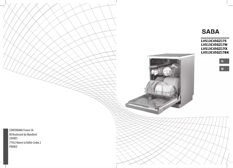 Página 1 del manual Manual de usuario Saba LVS13C45GZ17S