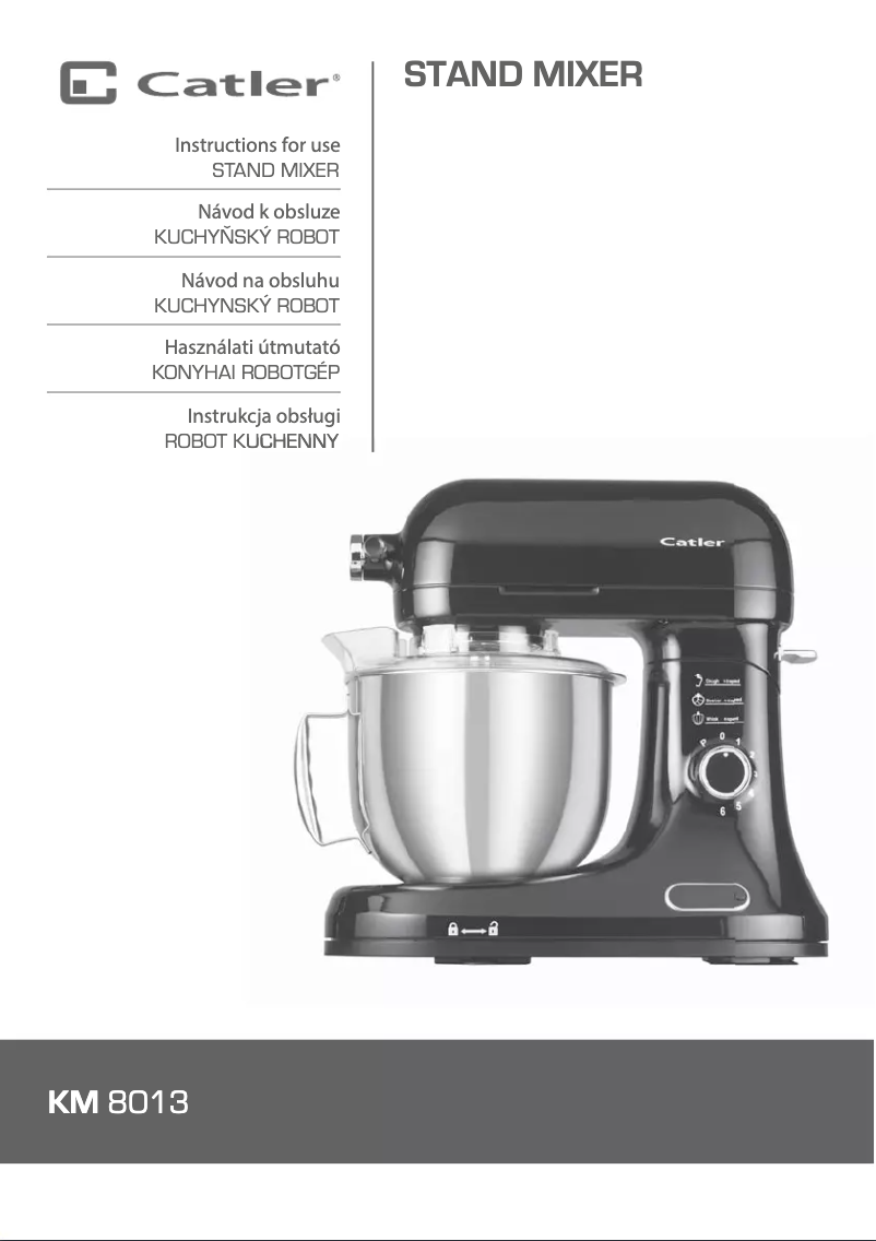 Page 1 de la notice Manuel utilisateur Catler KM 8013