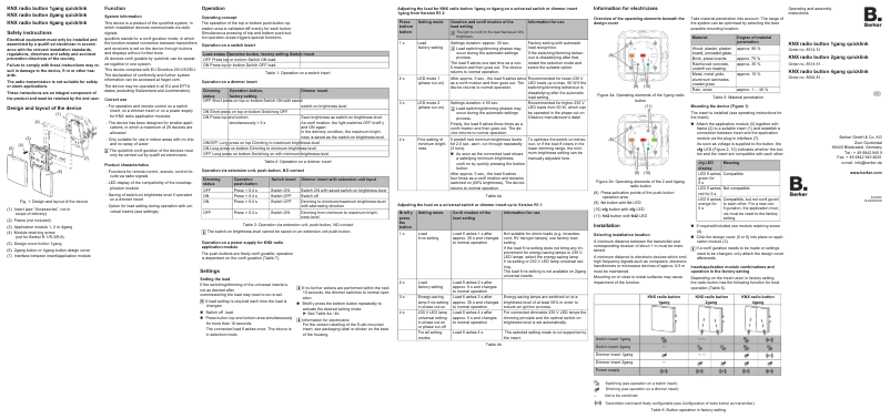 Page 1 de la notice Manuel utilisateur Hager 85145183