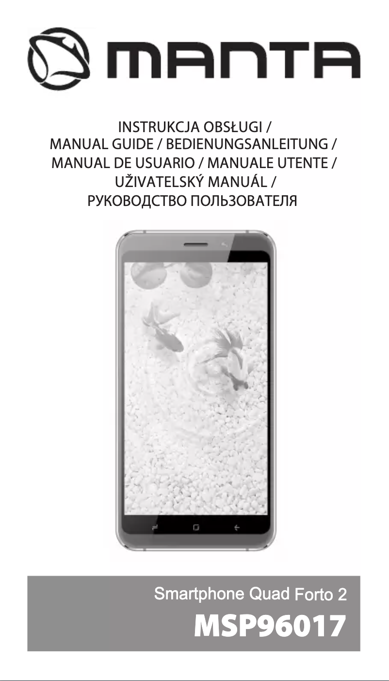 Page 1 de la notice Manuel utilisateur Manta Forto 2 MSP96017